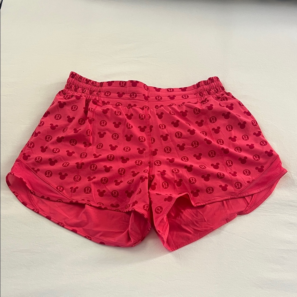 LIKE NEW Lululemon Athletica x DISNEY Athletic Shorts